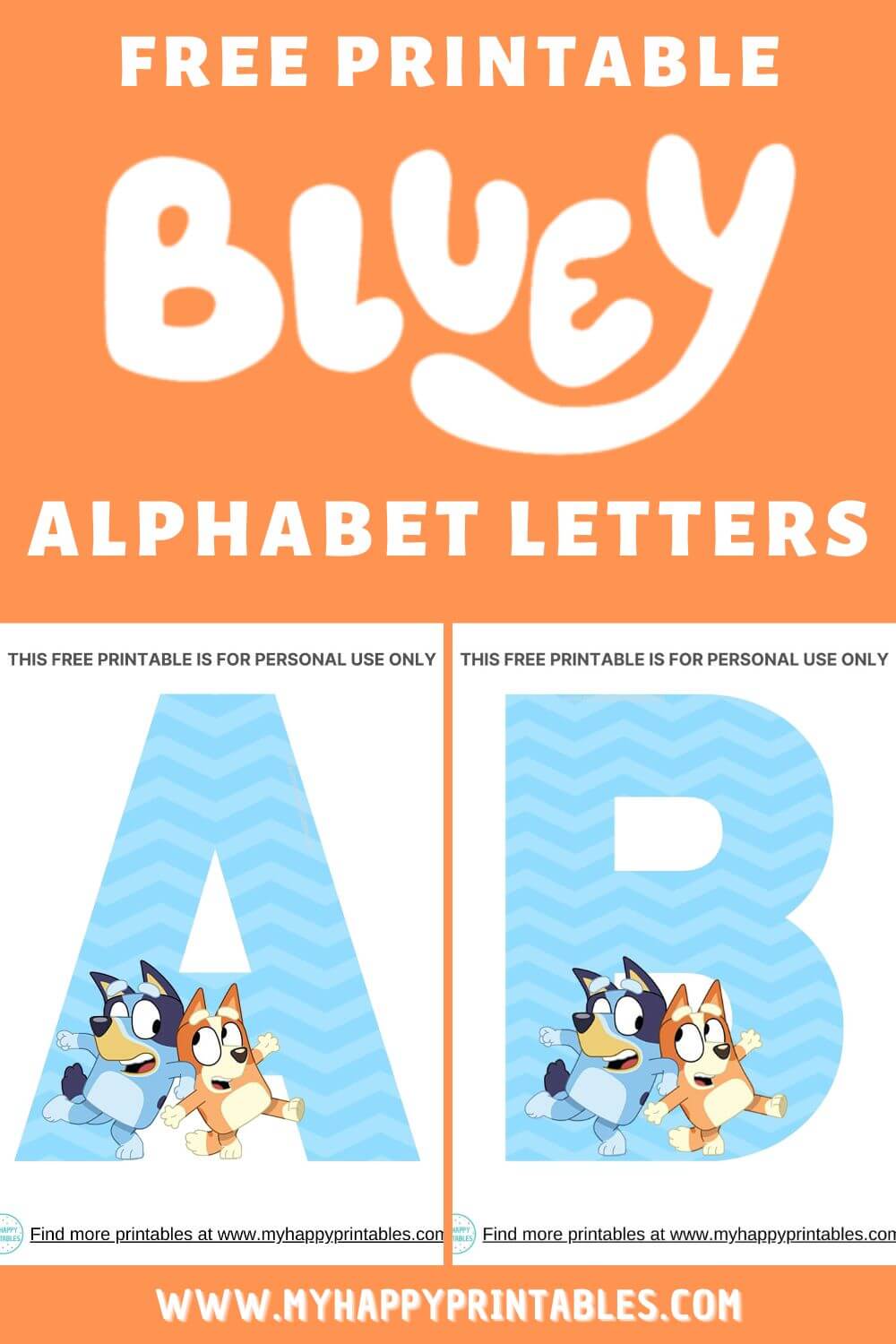 Printable Letters of the Alphabet - Cut out the letters