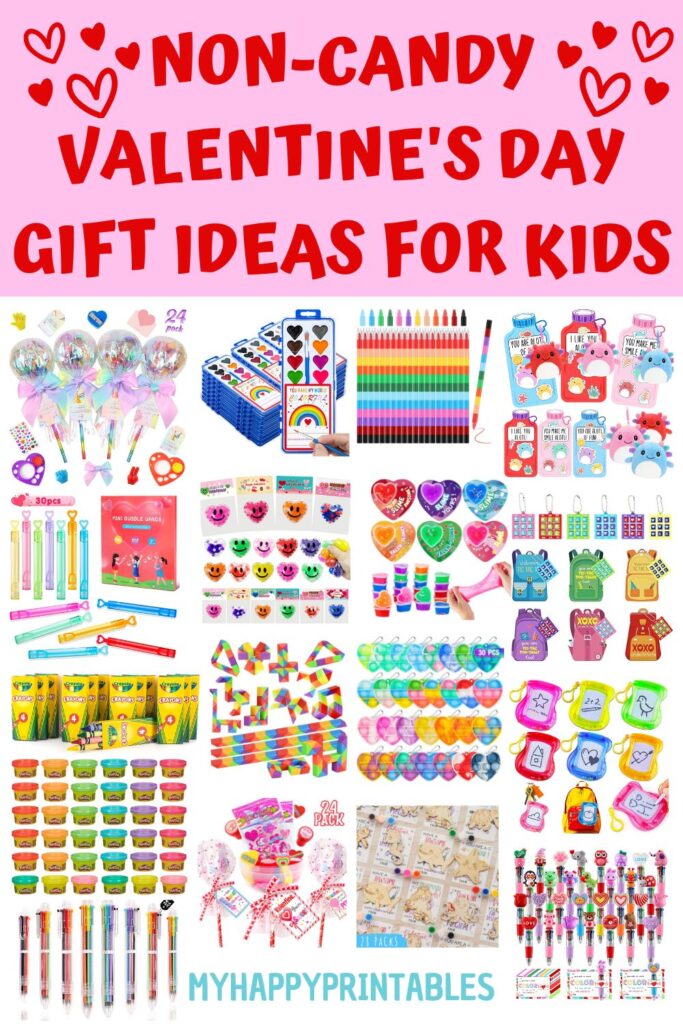 Non-candy Valentine's day gift ideas for kids