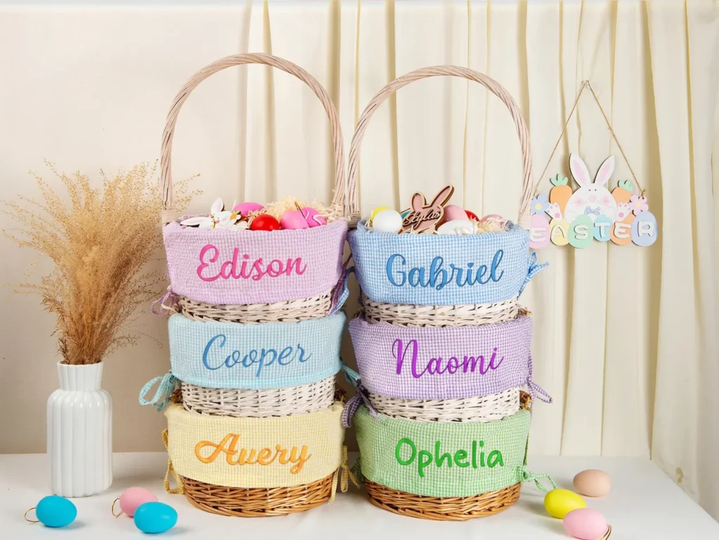 Personalized Easter Basket Liner