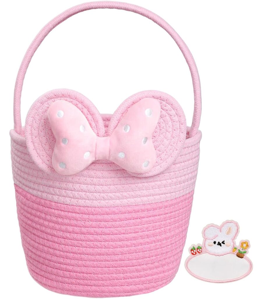minnie bow basket