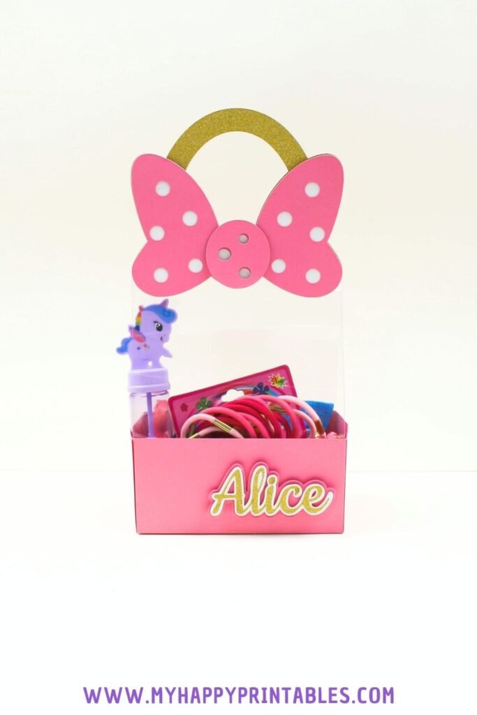 Minnie Mouse Favor bag