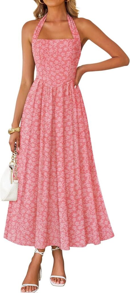 Sleeveless Floral Maxi Dress