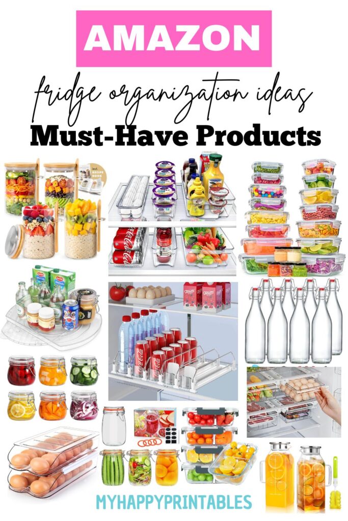 amazon fridge organization ideas