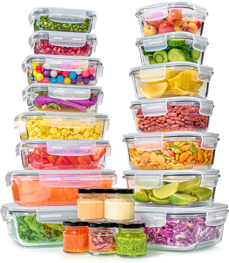 glass food storage