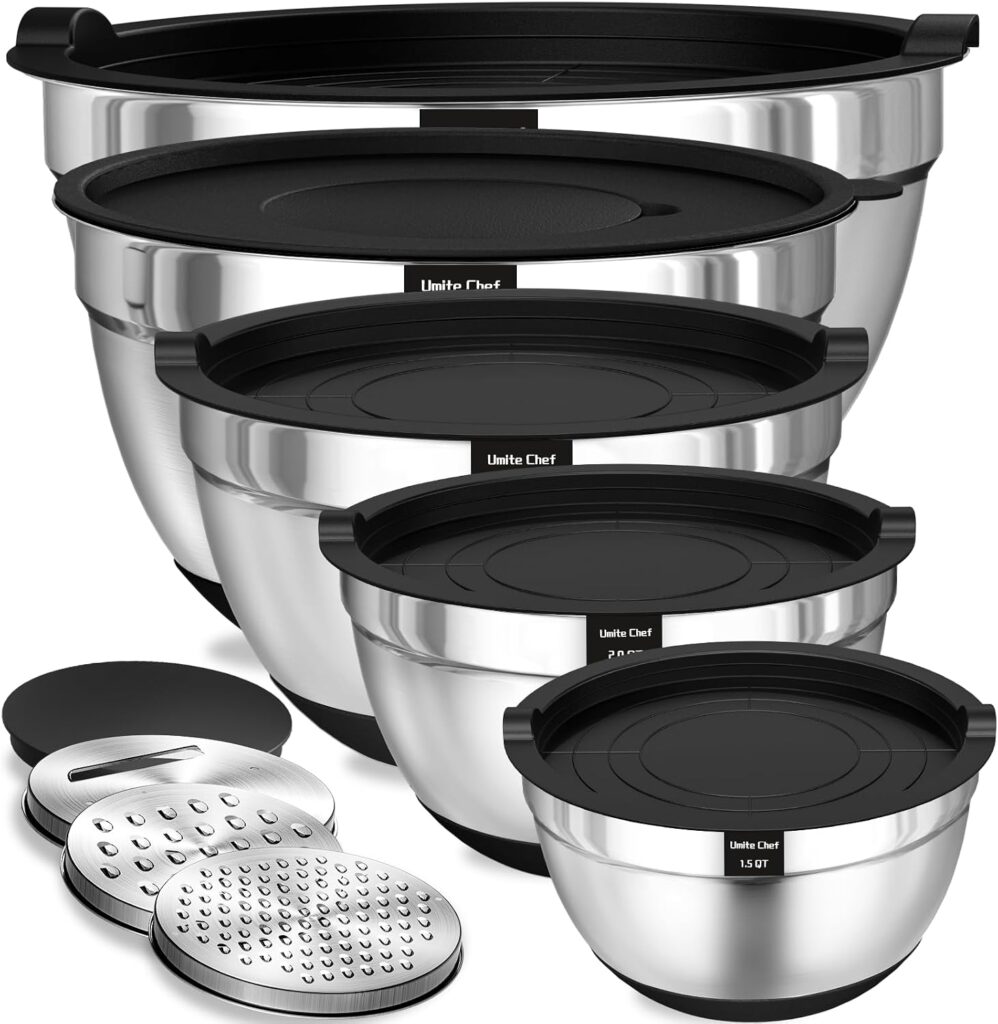 Stainless bowls