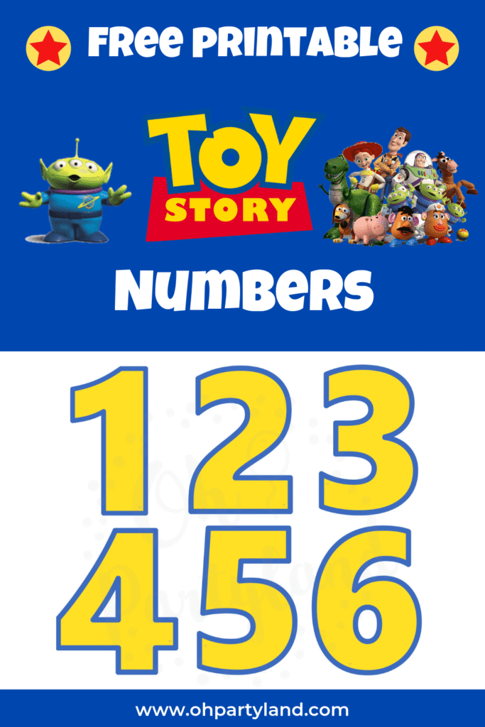 toy story numbers