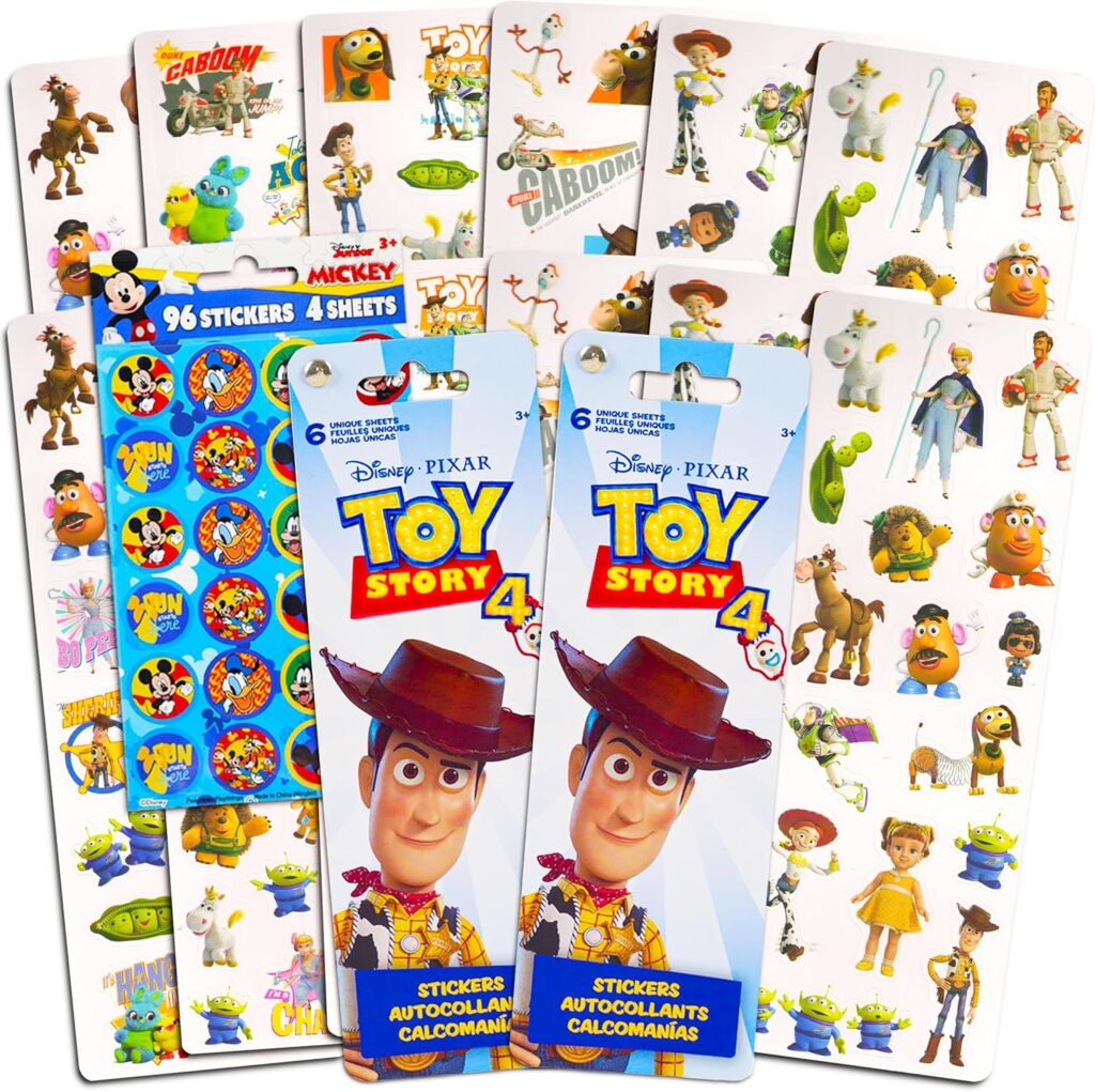 toy story stickers party favors