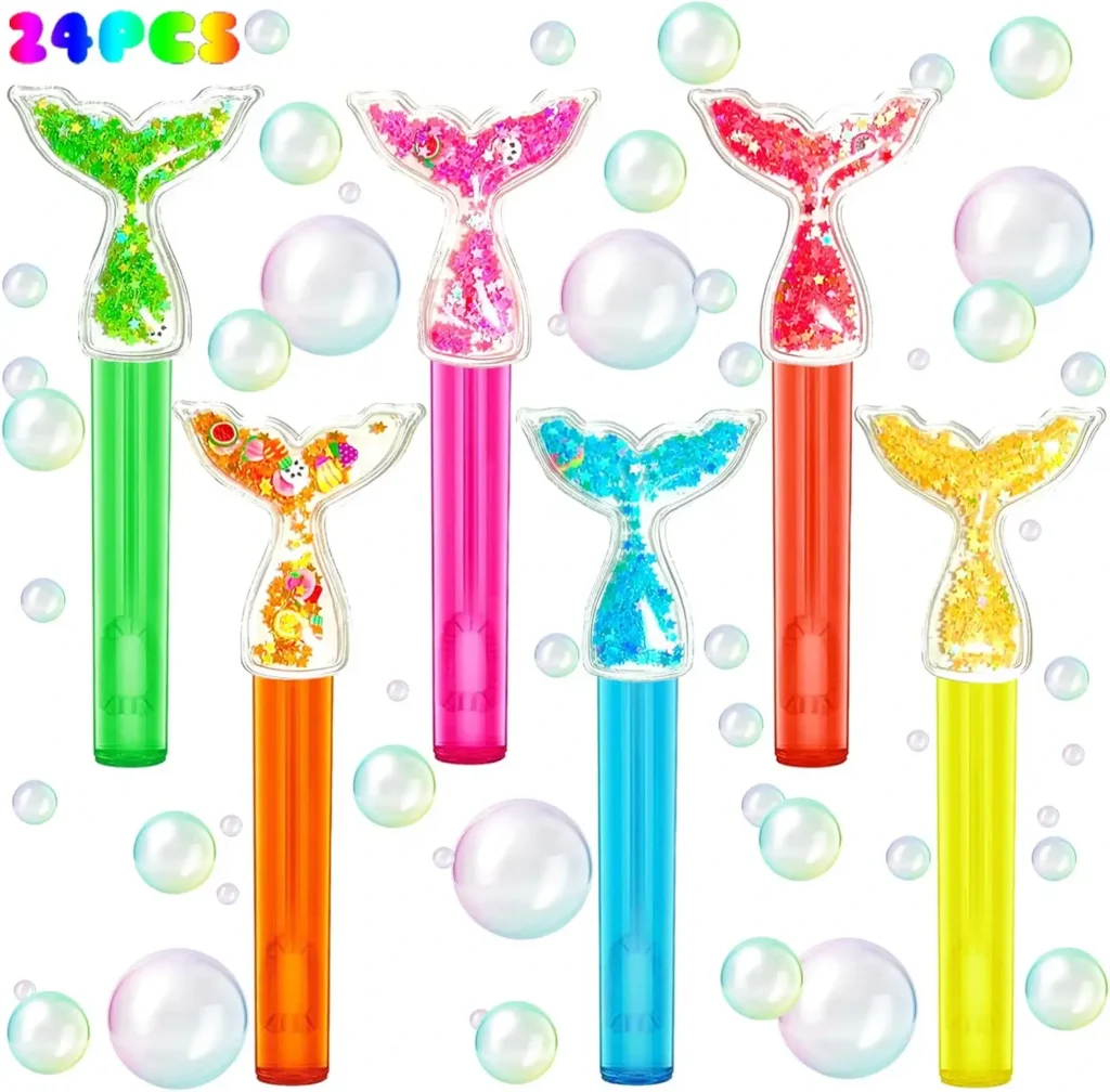 Mermaid bubble wand