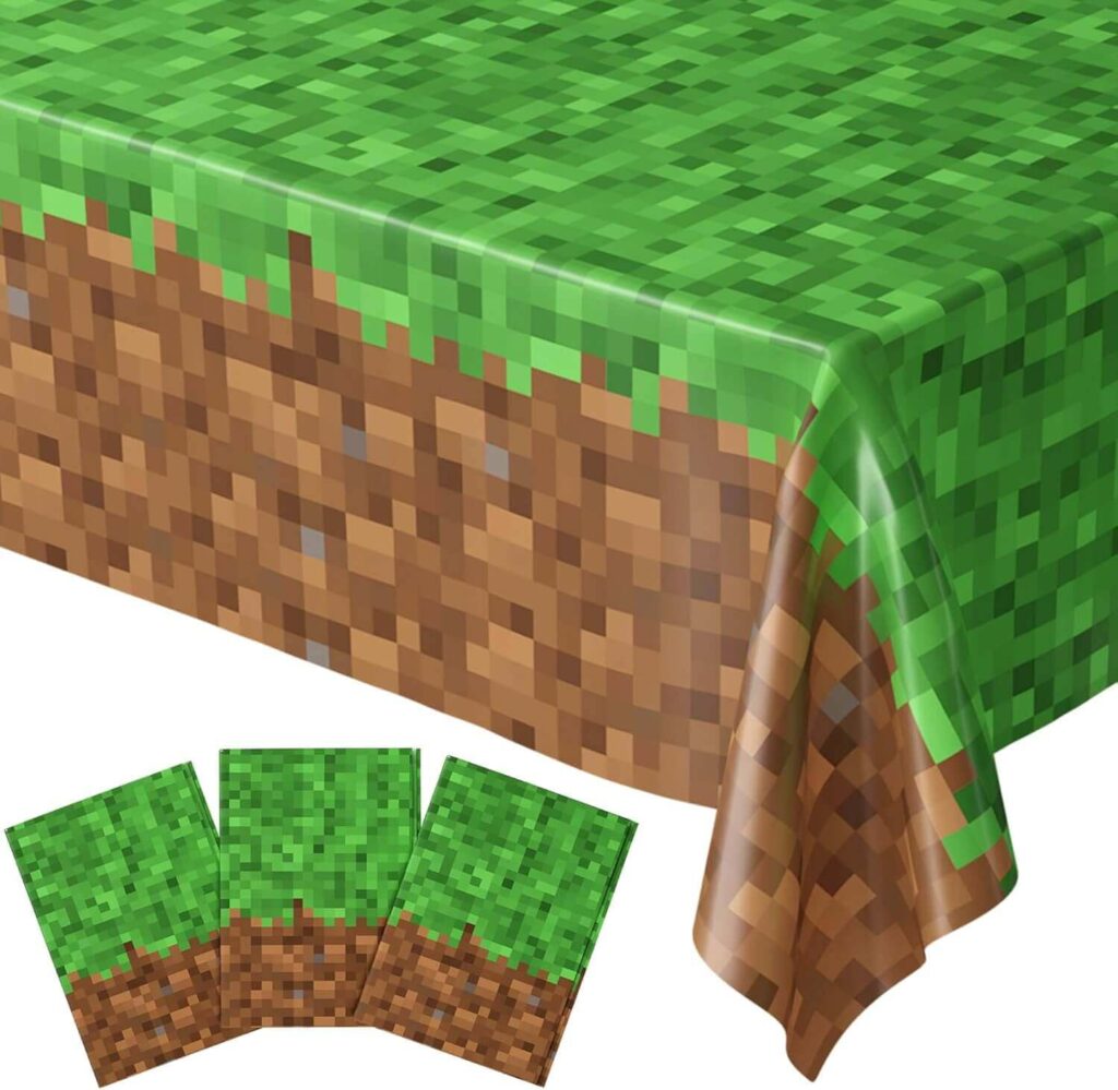 Minecraft tablecloth