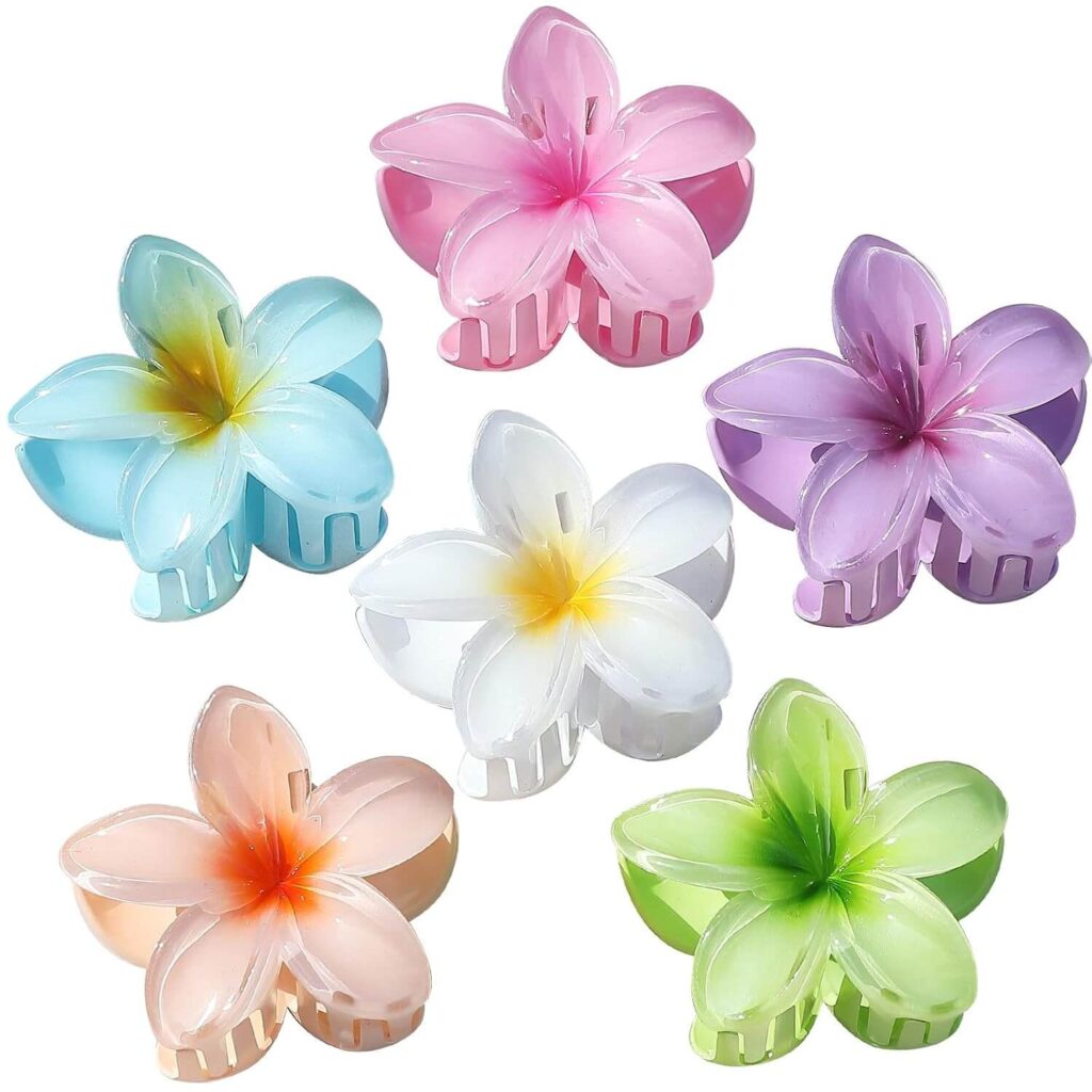flower hairclips