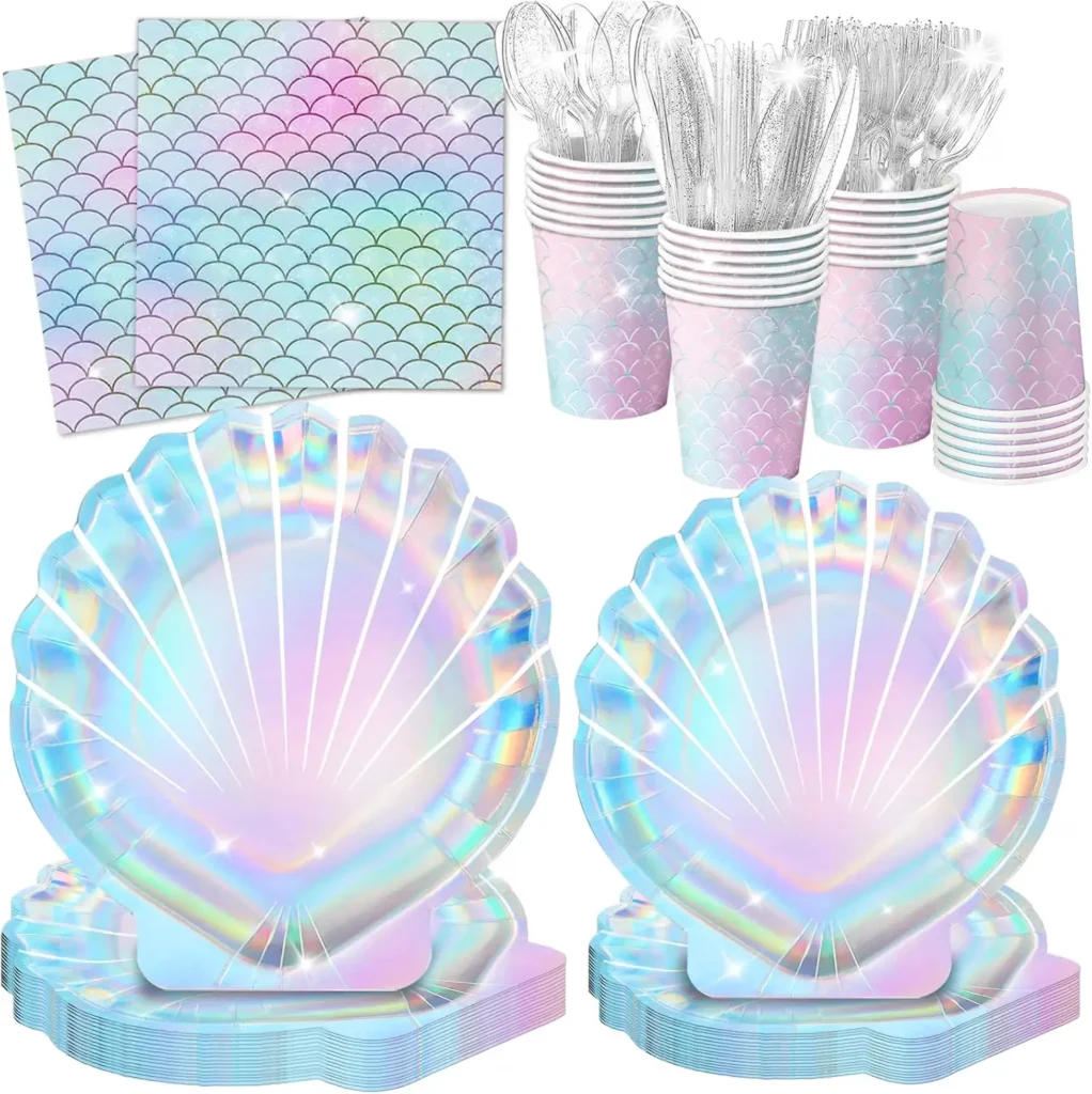 mermaid party supplies
