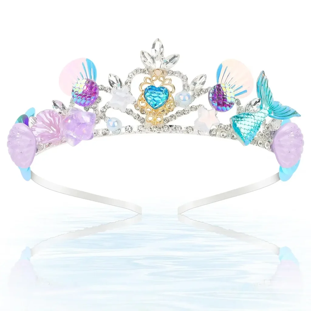 mermaid seashell crown