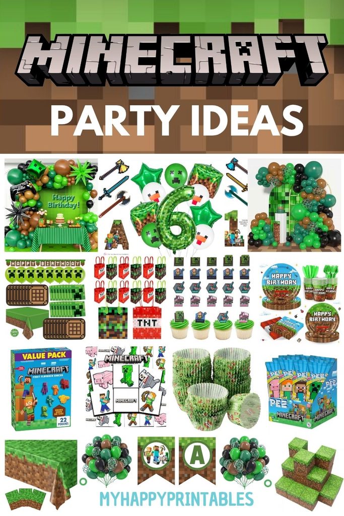 minecraft party ideas