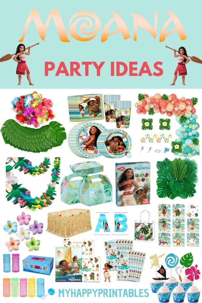 moana party ideas