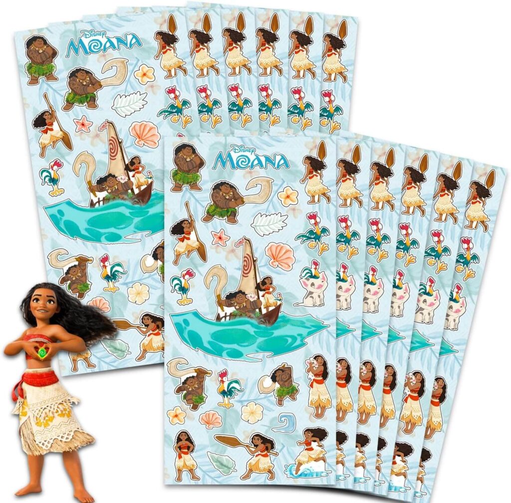 moana stickers