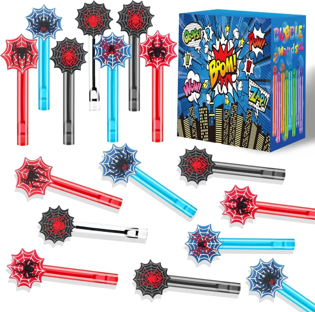 spider bubble wands