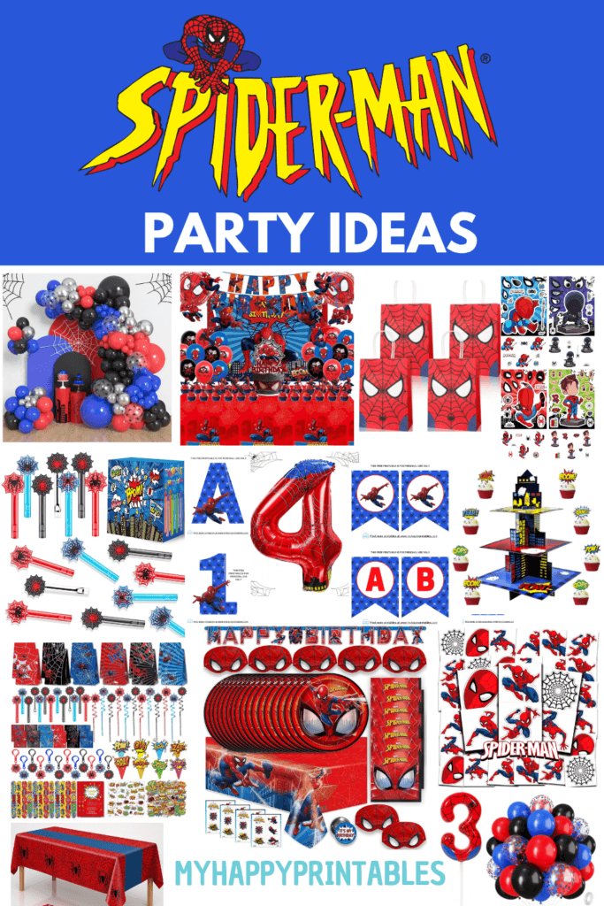 spiderman party ideas