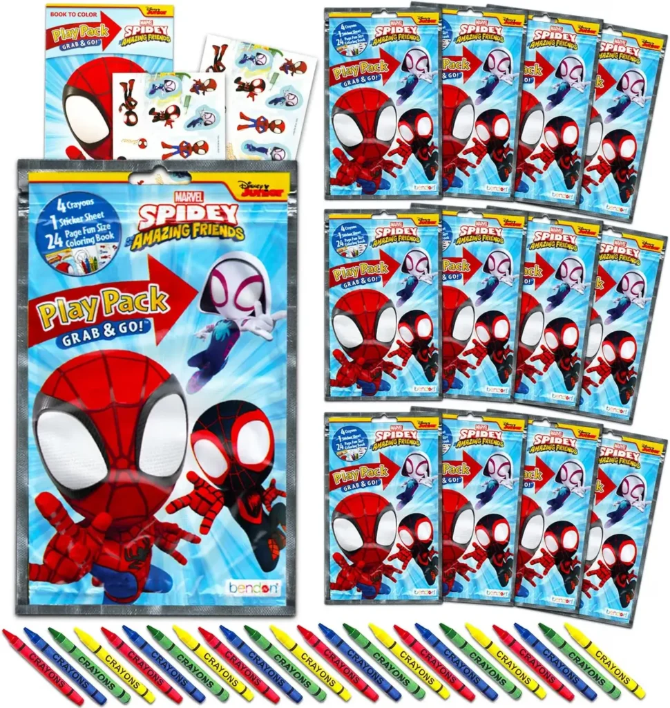 spidey activity pack