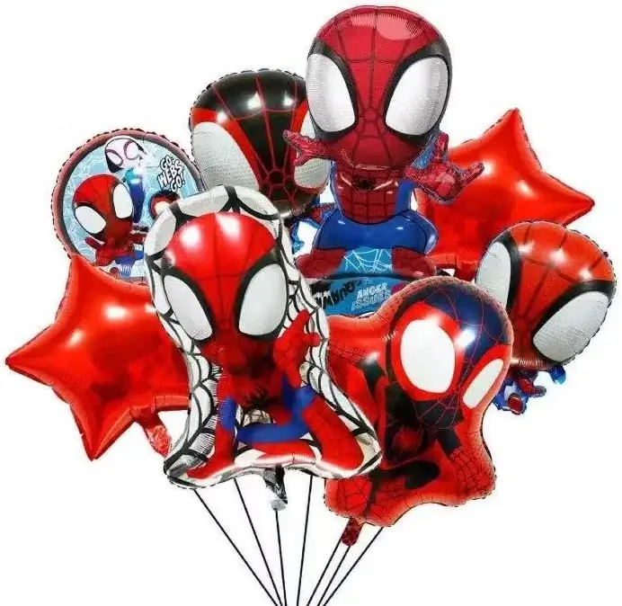 spidey balloon set