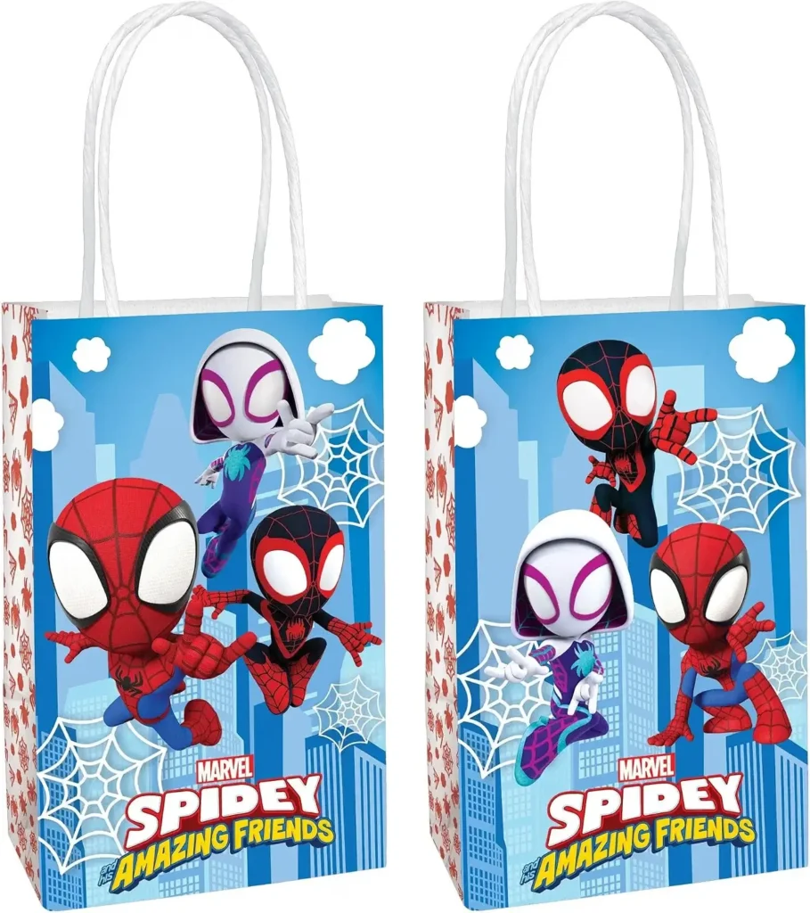 spidey favor bag