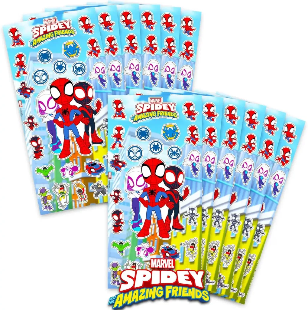 spidey stickers