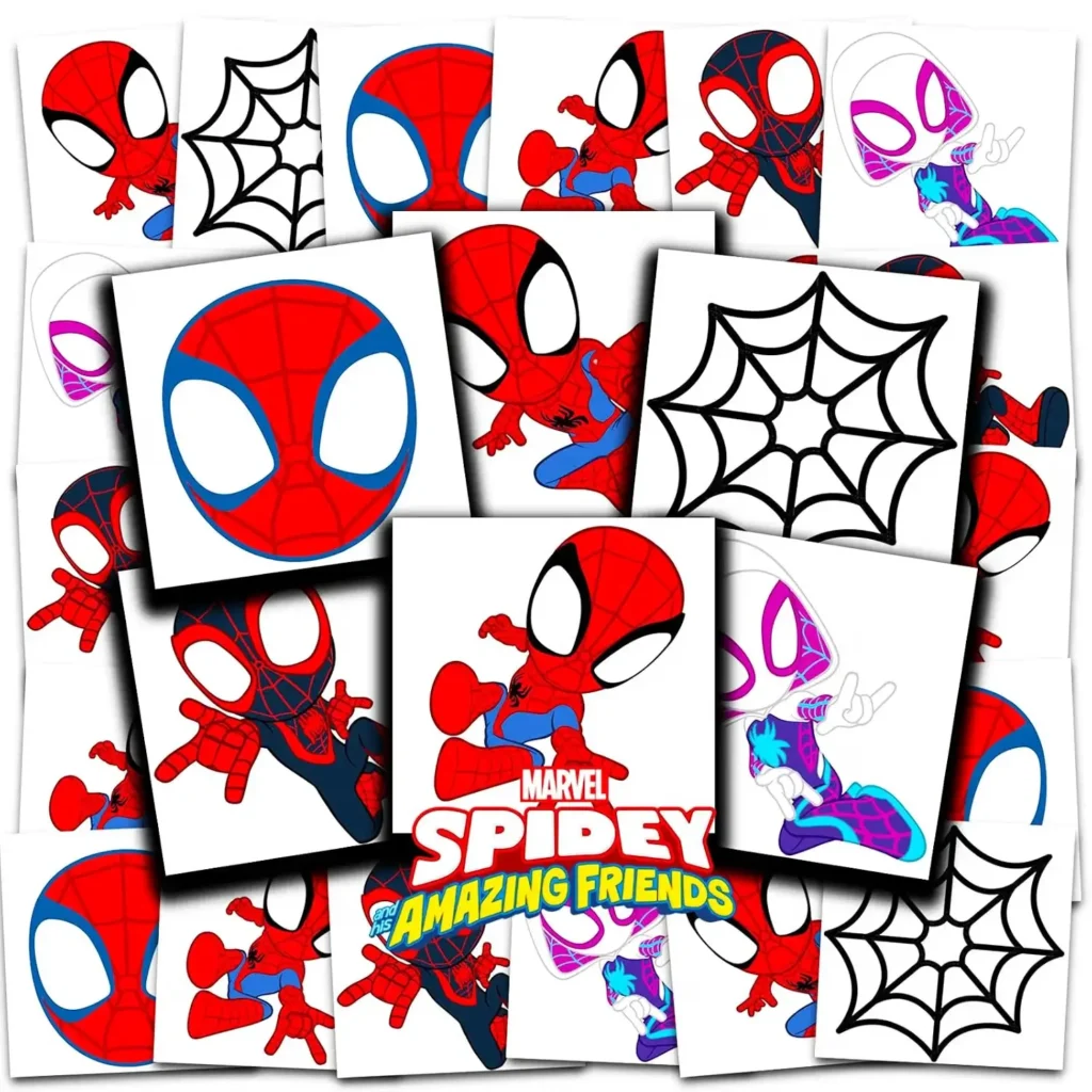 spidey tattoos